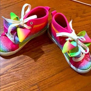 Jojo Rainbow Sparkle Sneakers